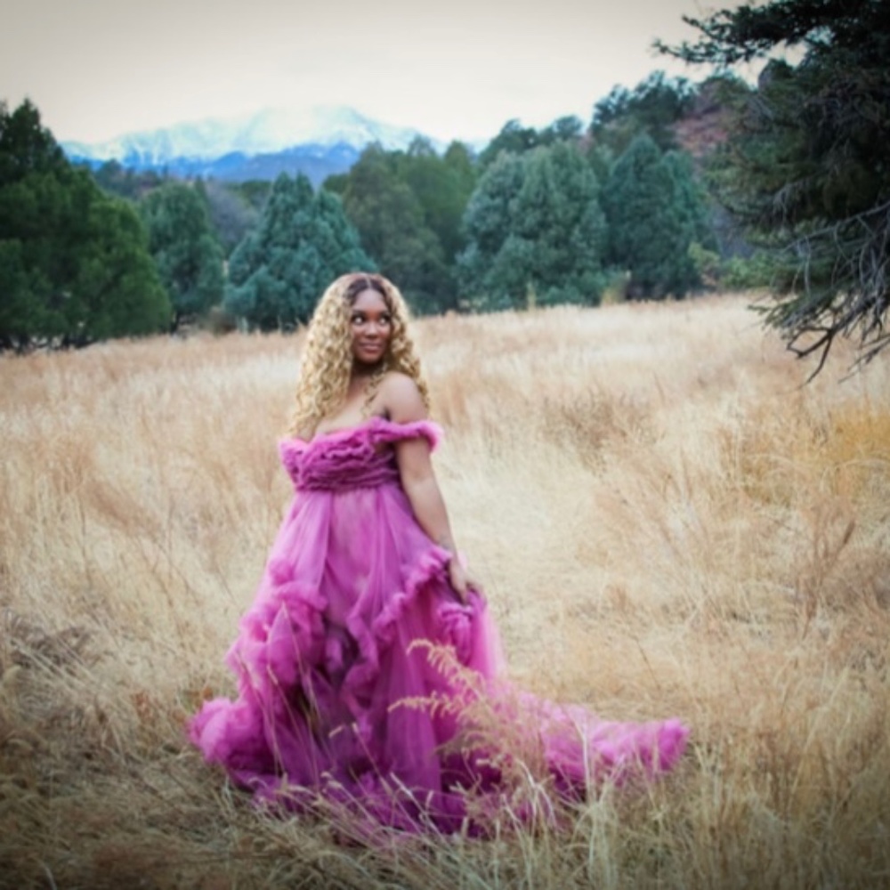 Pink dress
